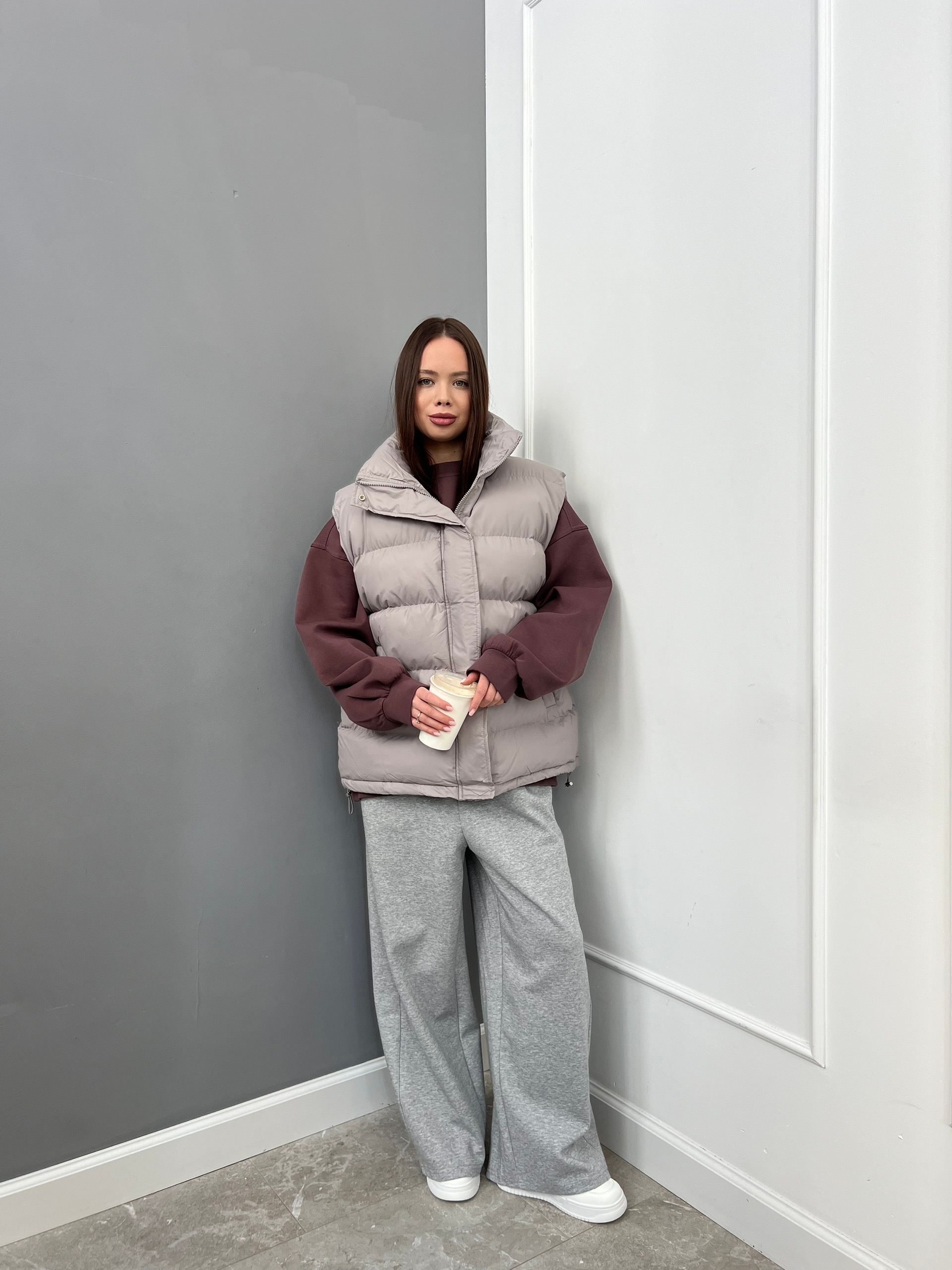 Жилетка Korea 1370 затяжки