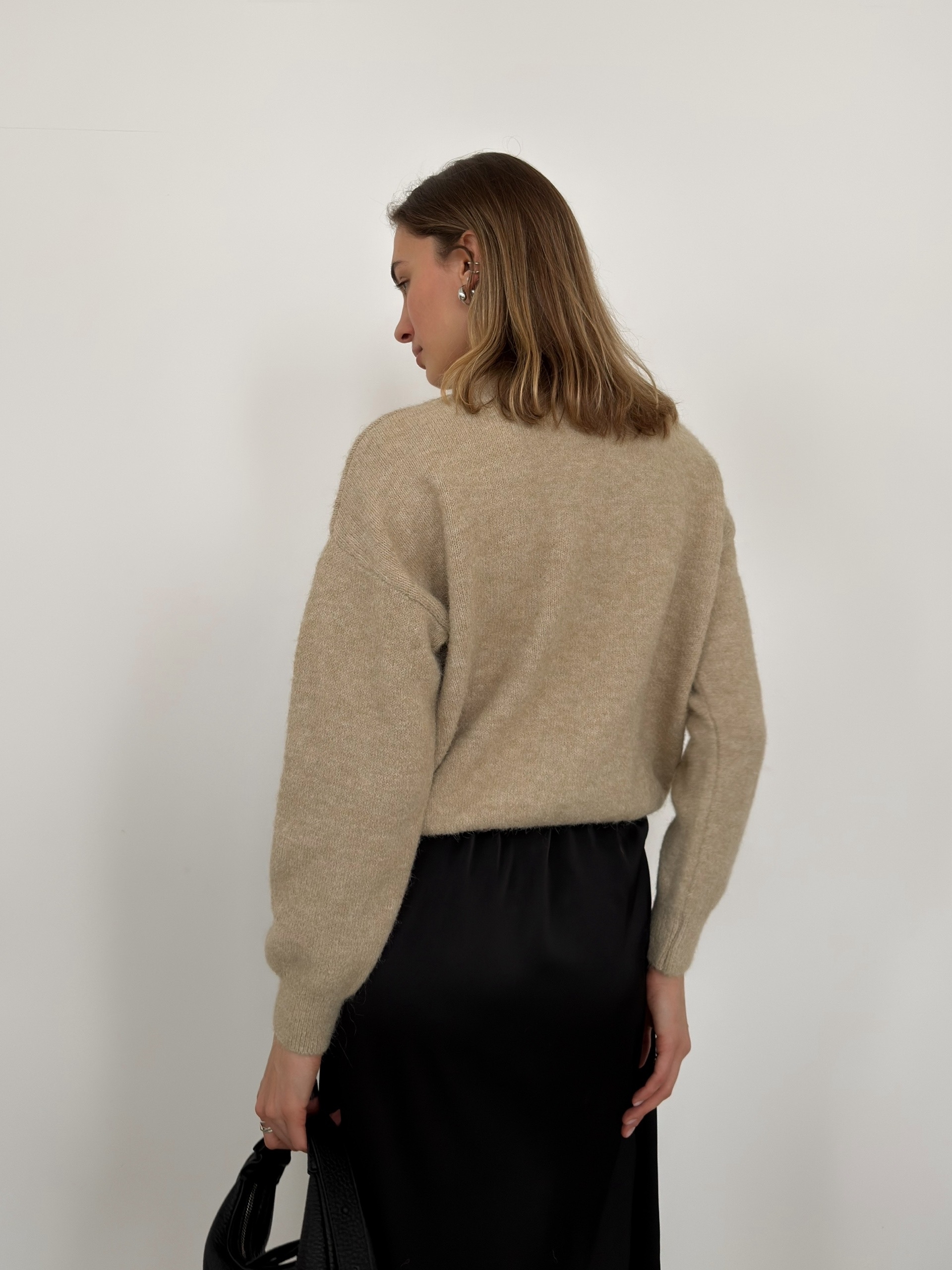 Джемпер F1002 резинка ворот необработ край