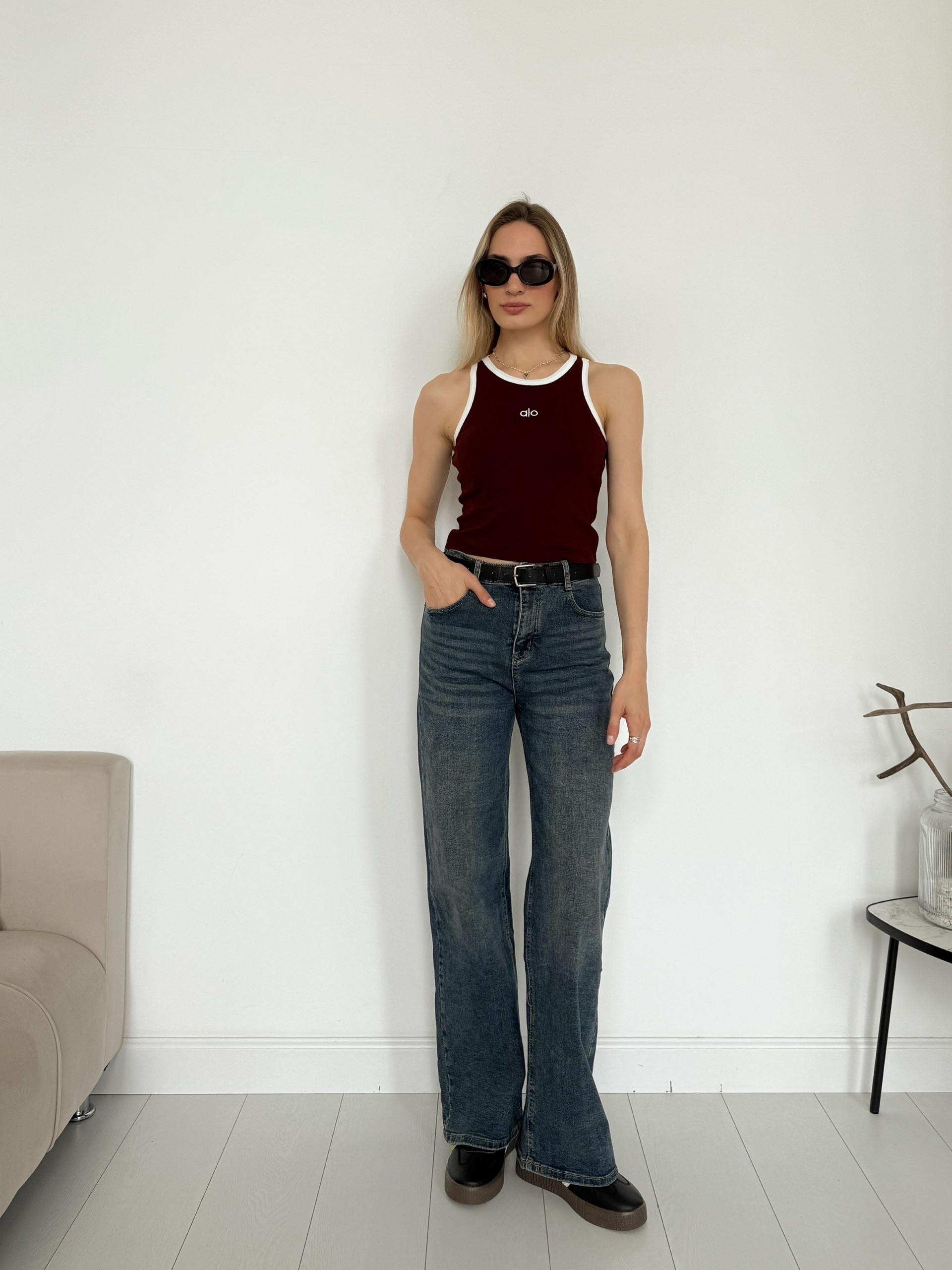 Джинсы Praisejeans E5877K трубы с потертостями