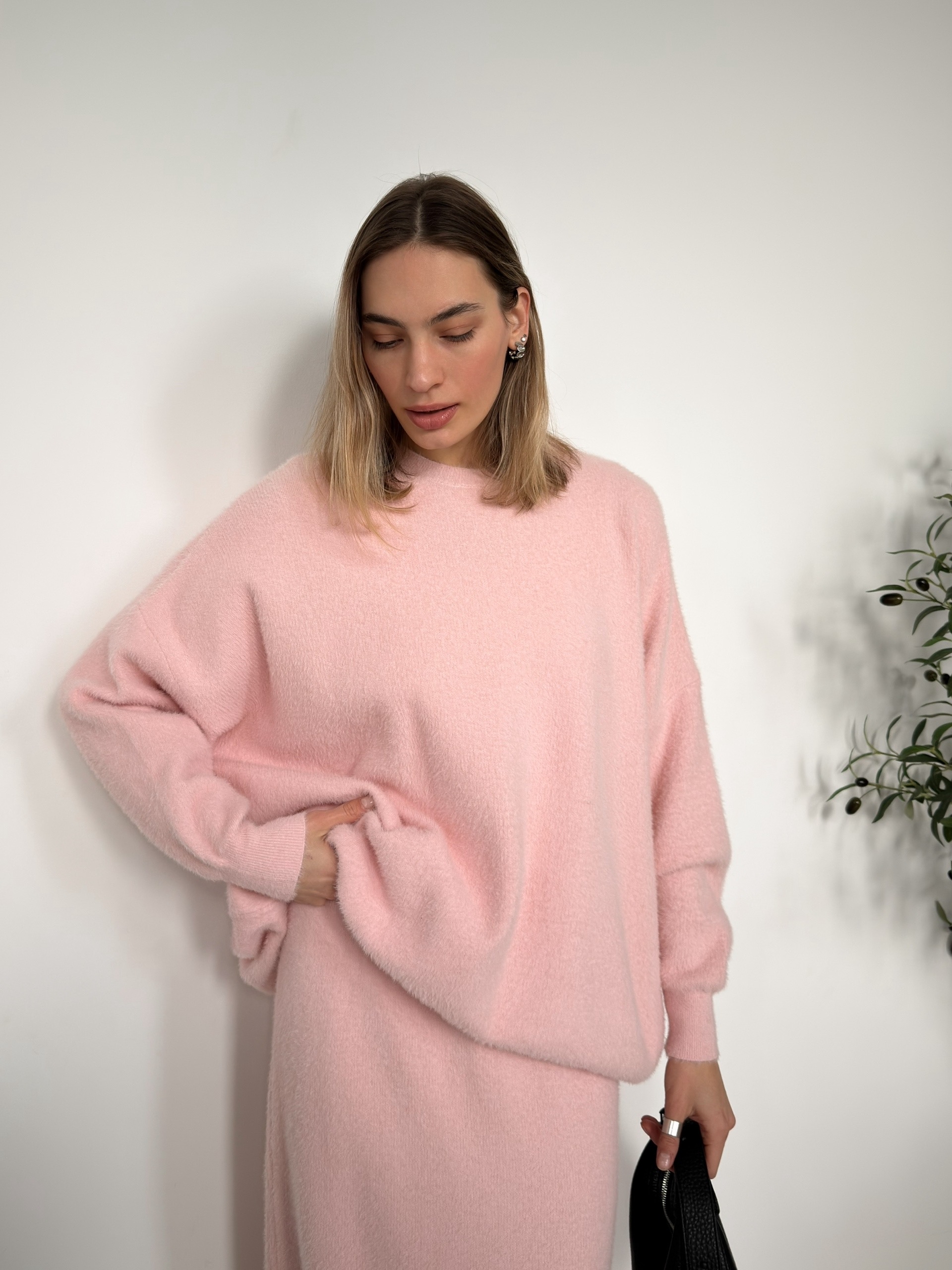 Костюм  Ets 3113 джемпер+юбка мягкий