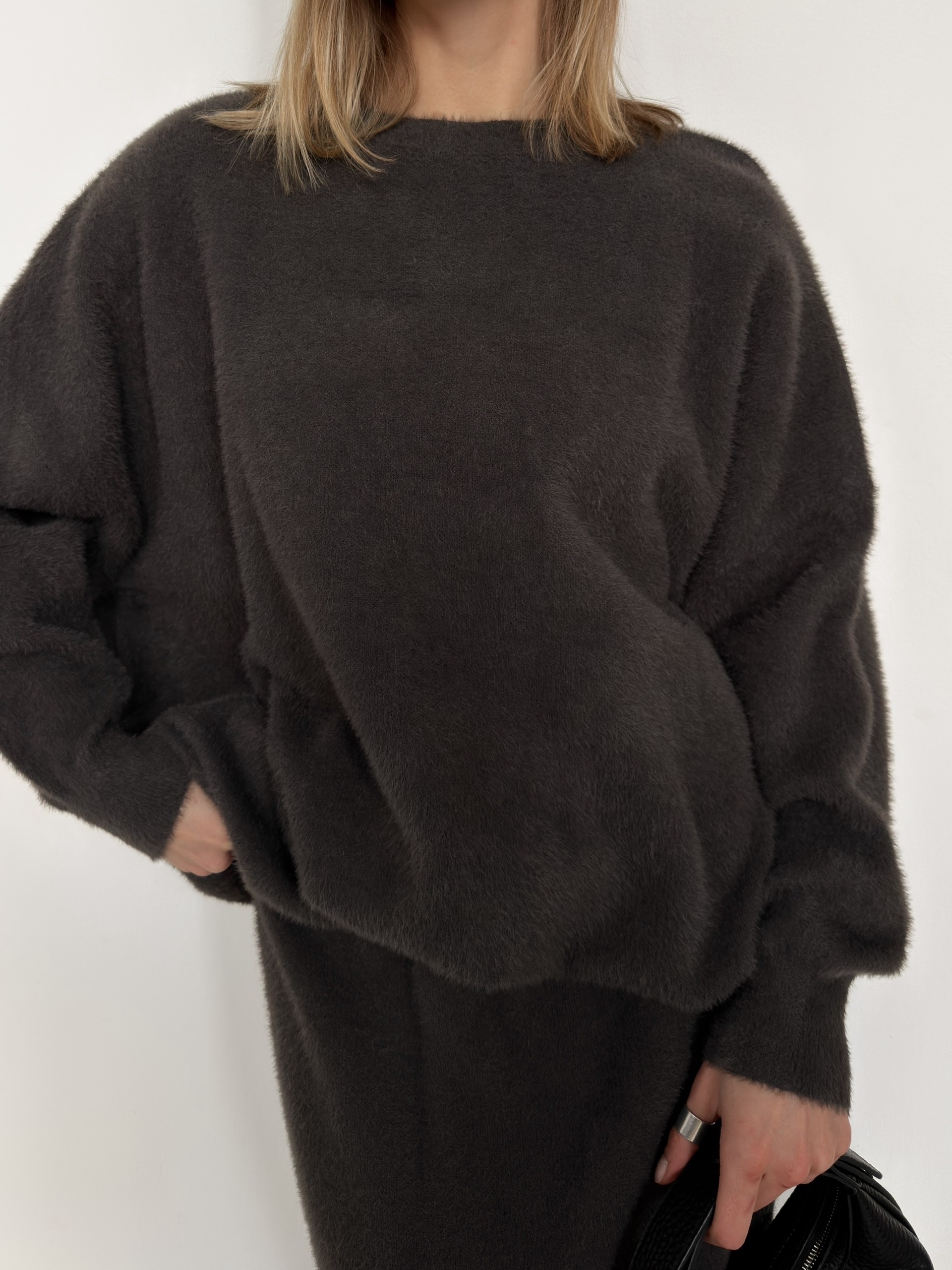 Костюм  Ets 3113 джемпер+юбка мягкий