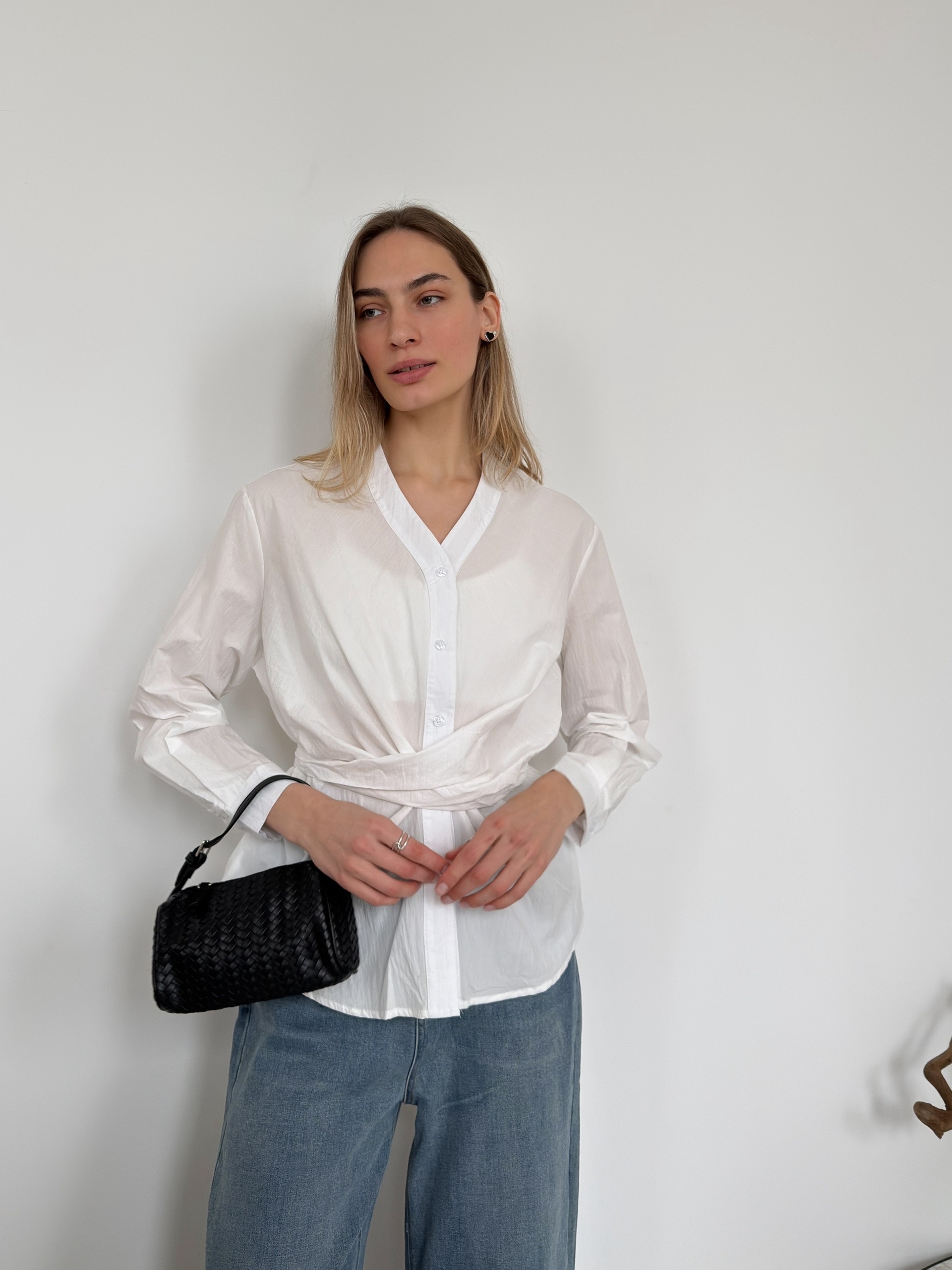 Рубашка the nice завязка D778