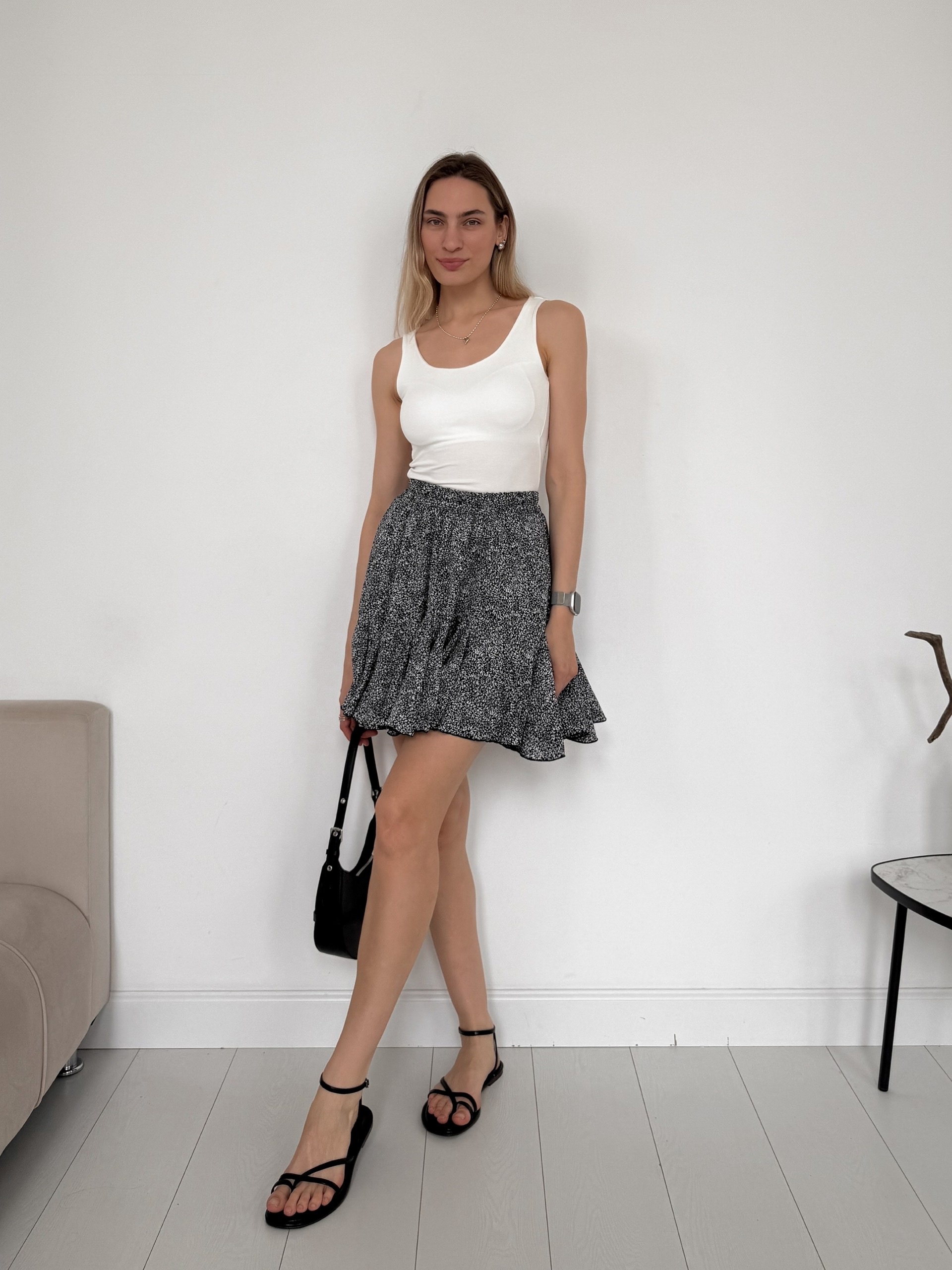 Юбка цветочный принт 169 SS Collection