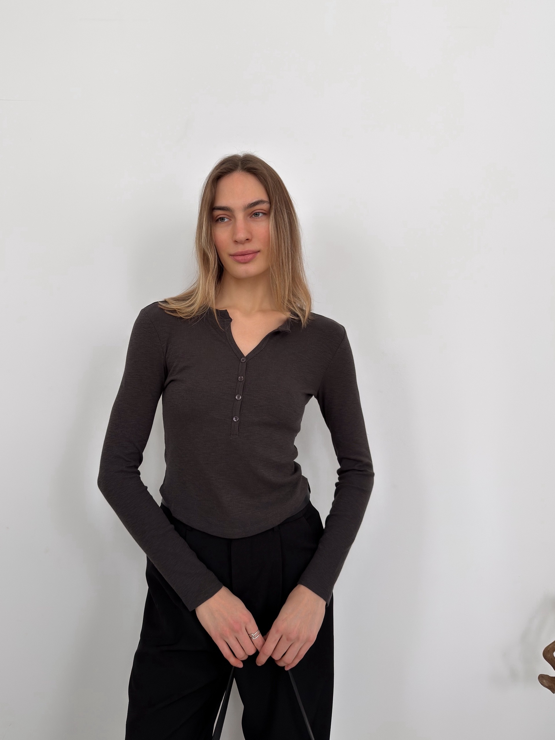 Кофточка San-k 8099 Vвырез пуговки