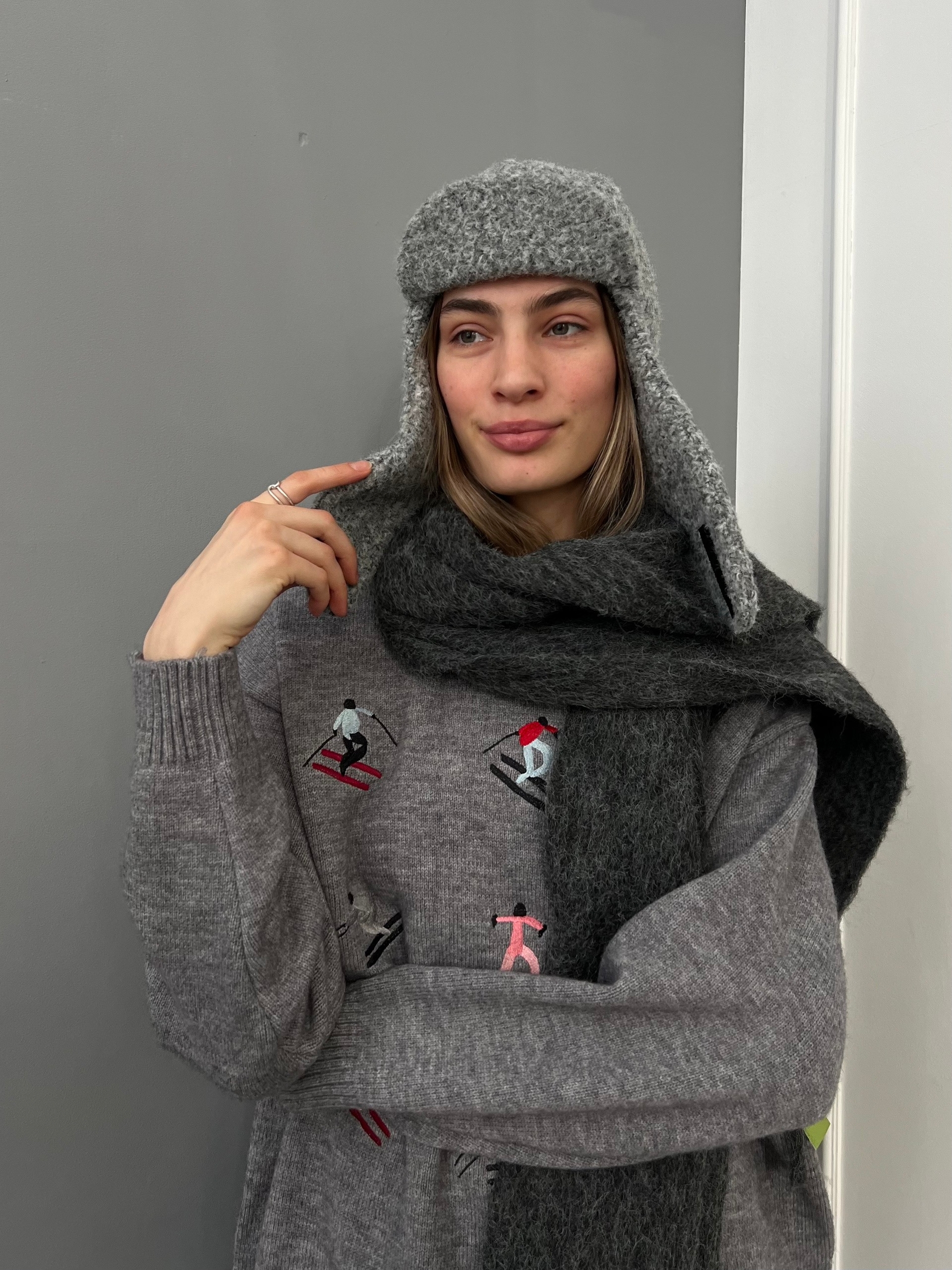 шапка ушанка флис барашек