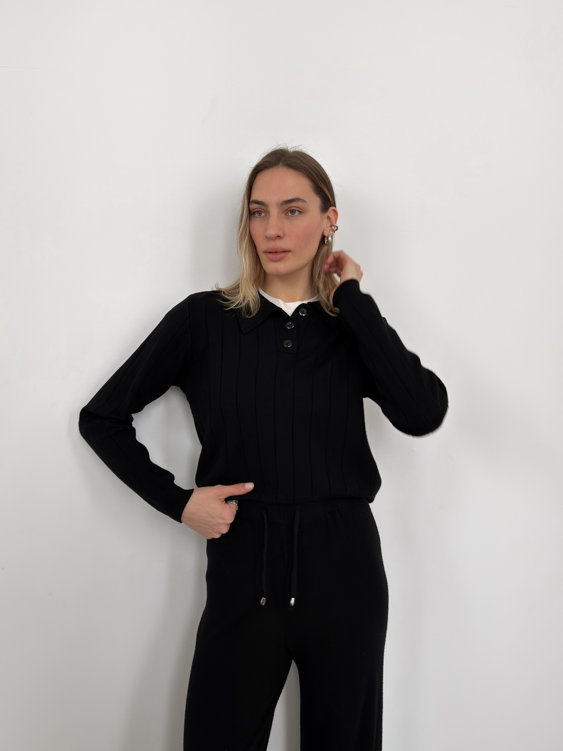 Костюм 2551 джемпер поло+брюки