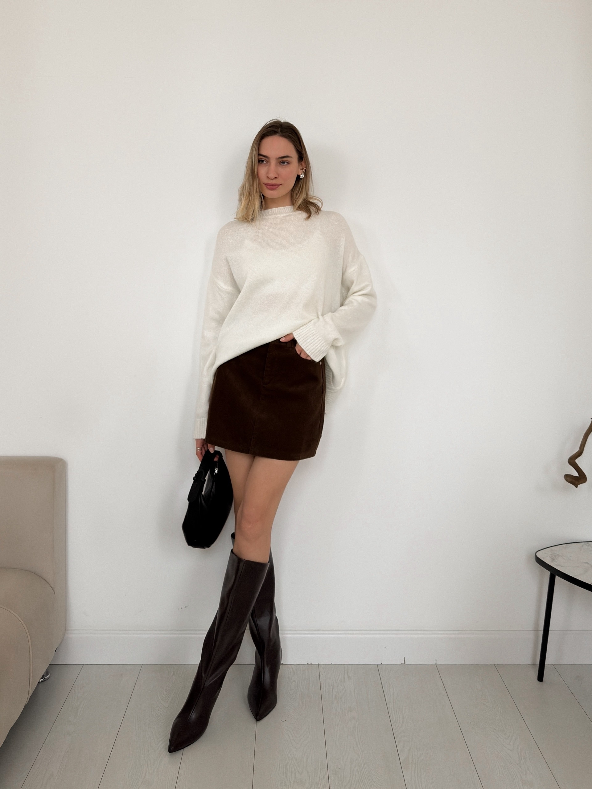 Юбка HANXI 8021 вельветовая