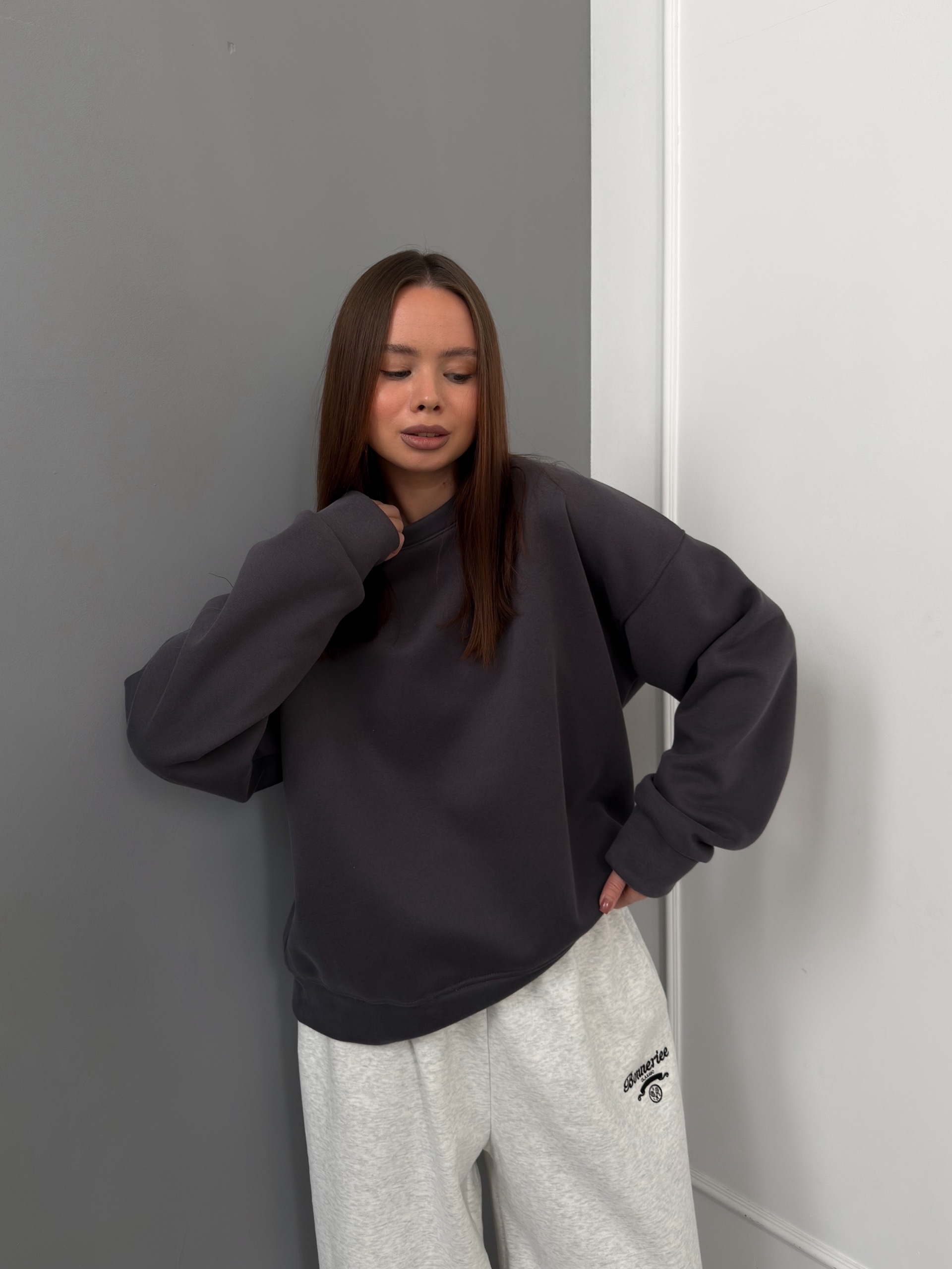 Свитшот 6929 на мягком подкладе