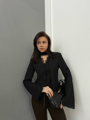 Жакет Dil-Bara укороченный+кружево