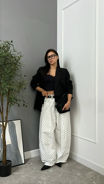 Джинсы Darim Jeans А668 в горошек