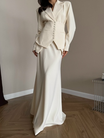 Костюмы - Костюм тройка Jainal style 0312 жакет+юбка