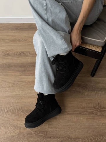 Зимняя обувь - Ботинки Perfect B157 шнуровка