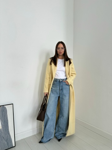 Пальто Malina trends длинное мал карманы