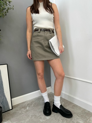Юбка Fashion 9011 мини джинсовая