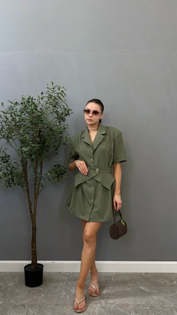 Платье One collection с баской