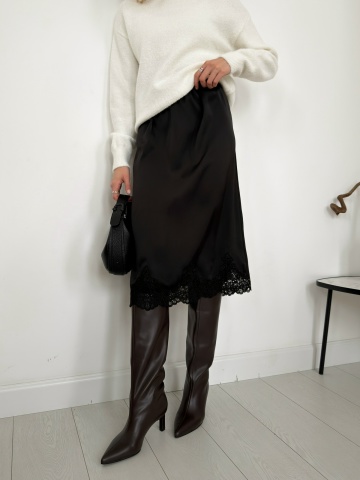 Юбки - Юбка Blanca 20101 кружева