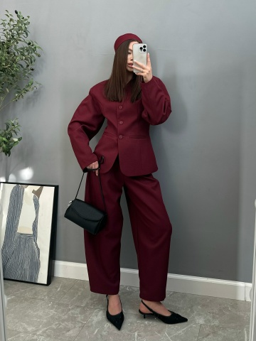 Костюм KOKO жакет+брюки+ шапочка