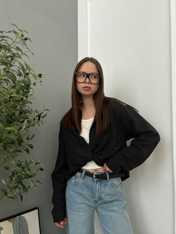 Рубашка Fashion 8985 +майка+цепочка