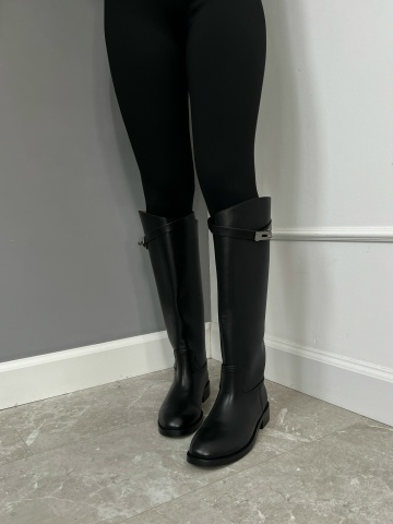 Сапоги Рауга C1041 высокие декор ремешок