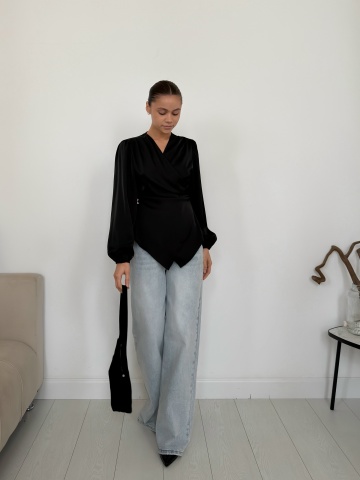 Рубашки, блузки - Блуза Dress Code 077-5 на запах