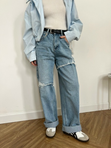 Джинсы Lanwin X3088 рванки