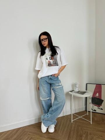 Джинсы Lanwin X3090 рванки