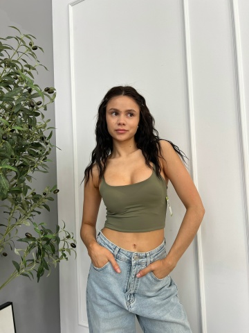 Майка Good Morning тонкие лямки