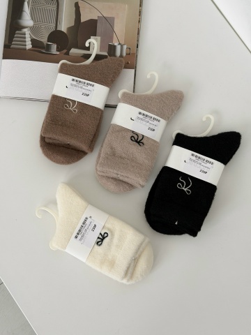 Аксессуары - Носки JinXin CC35S пушистые бантики