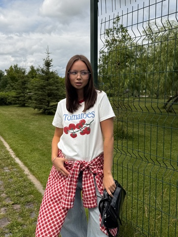 Футболки - Футболка tomatoes окантовка