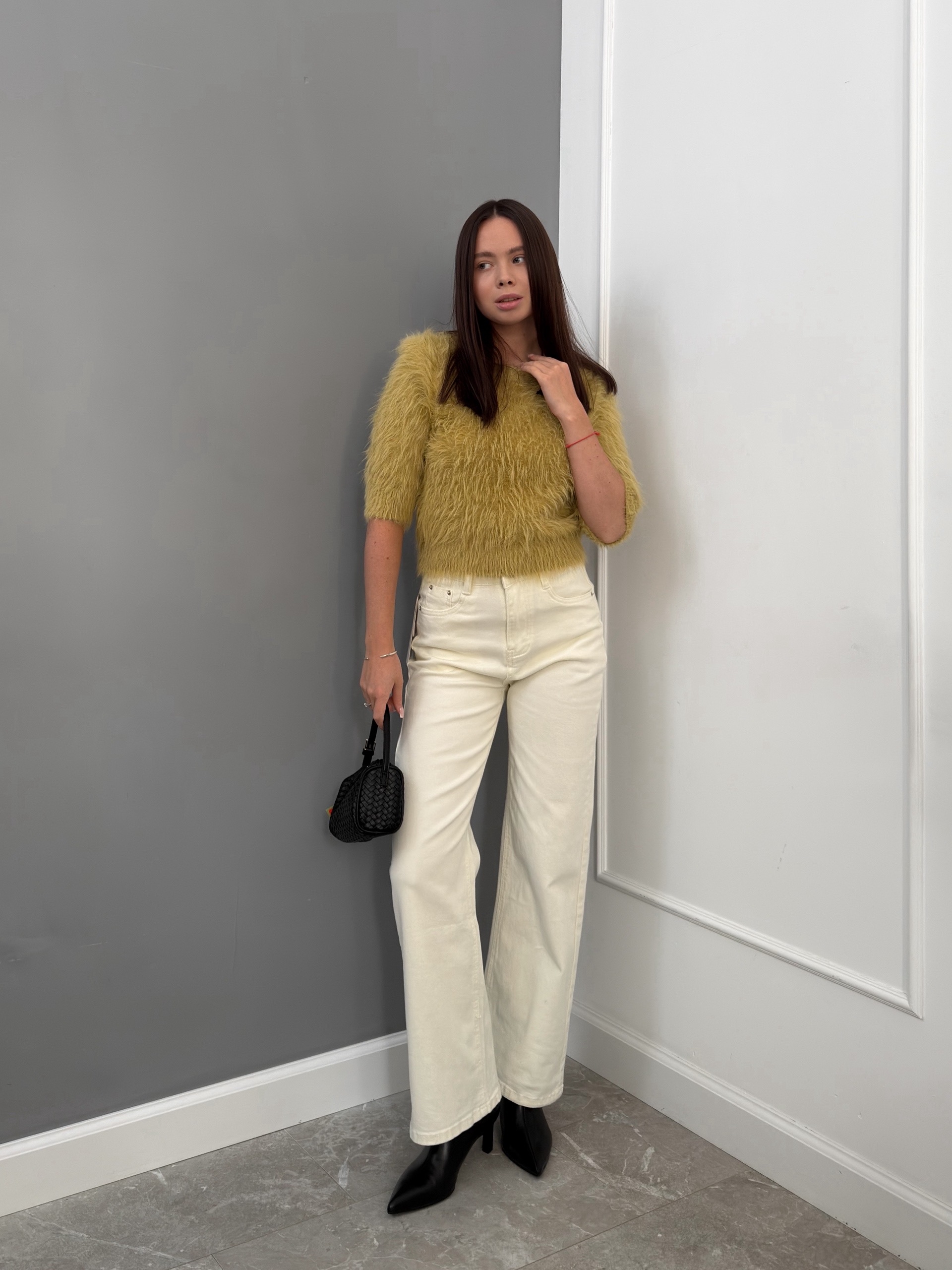 Джинсы F6561 прямые