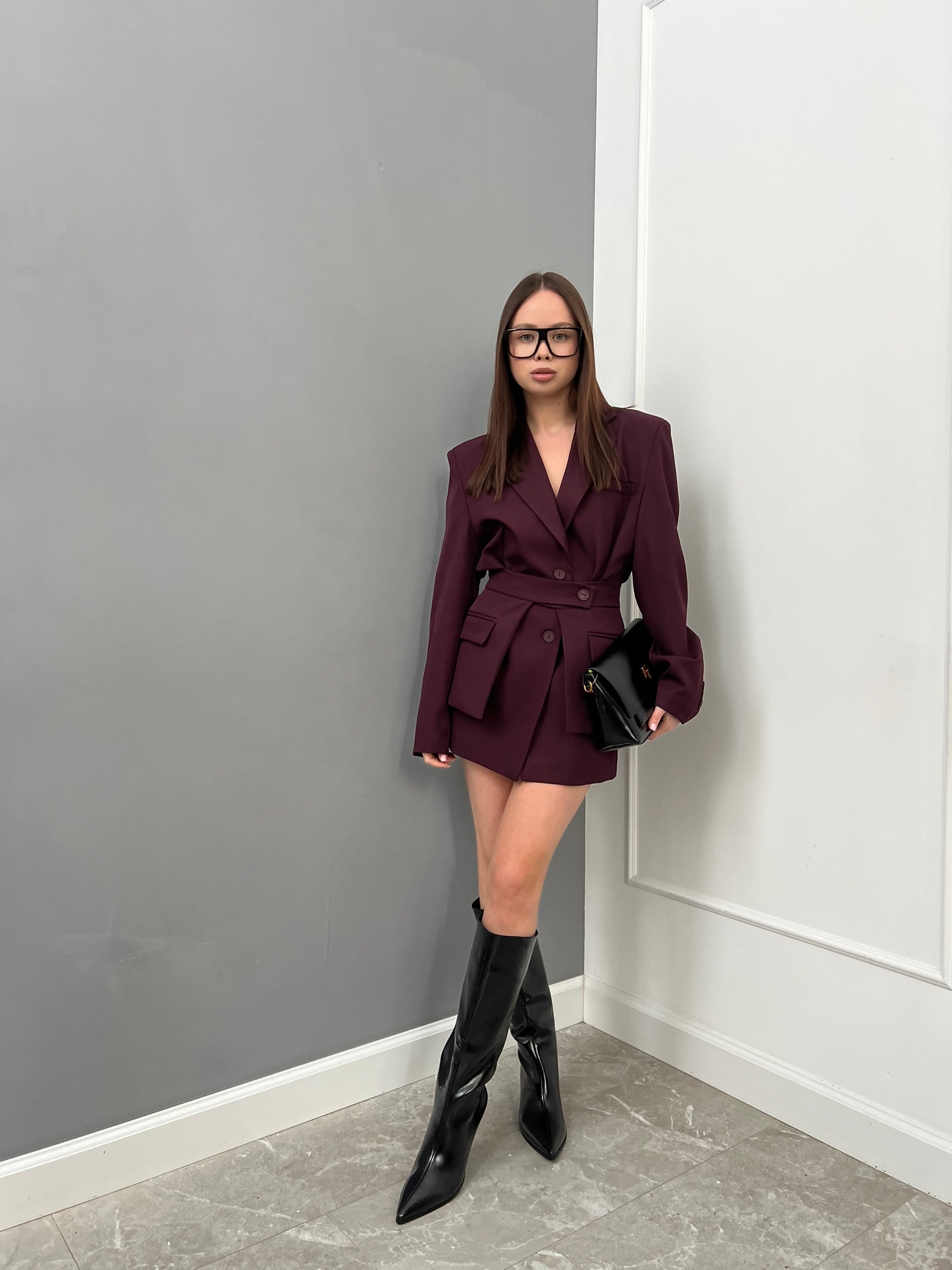 Жакет The Vibe0 с баской