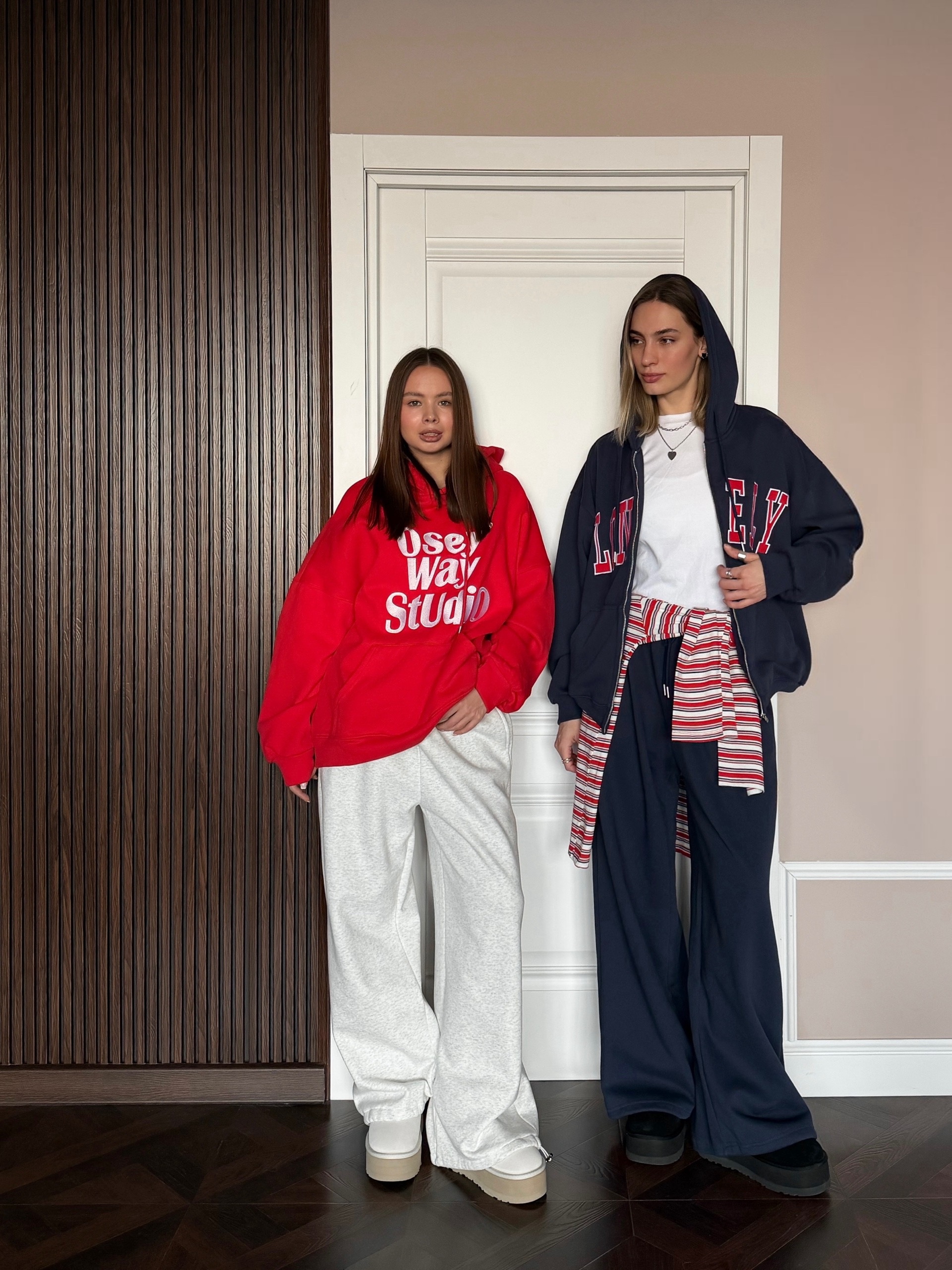 Худи W9507 osey way studio флис