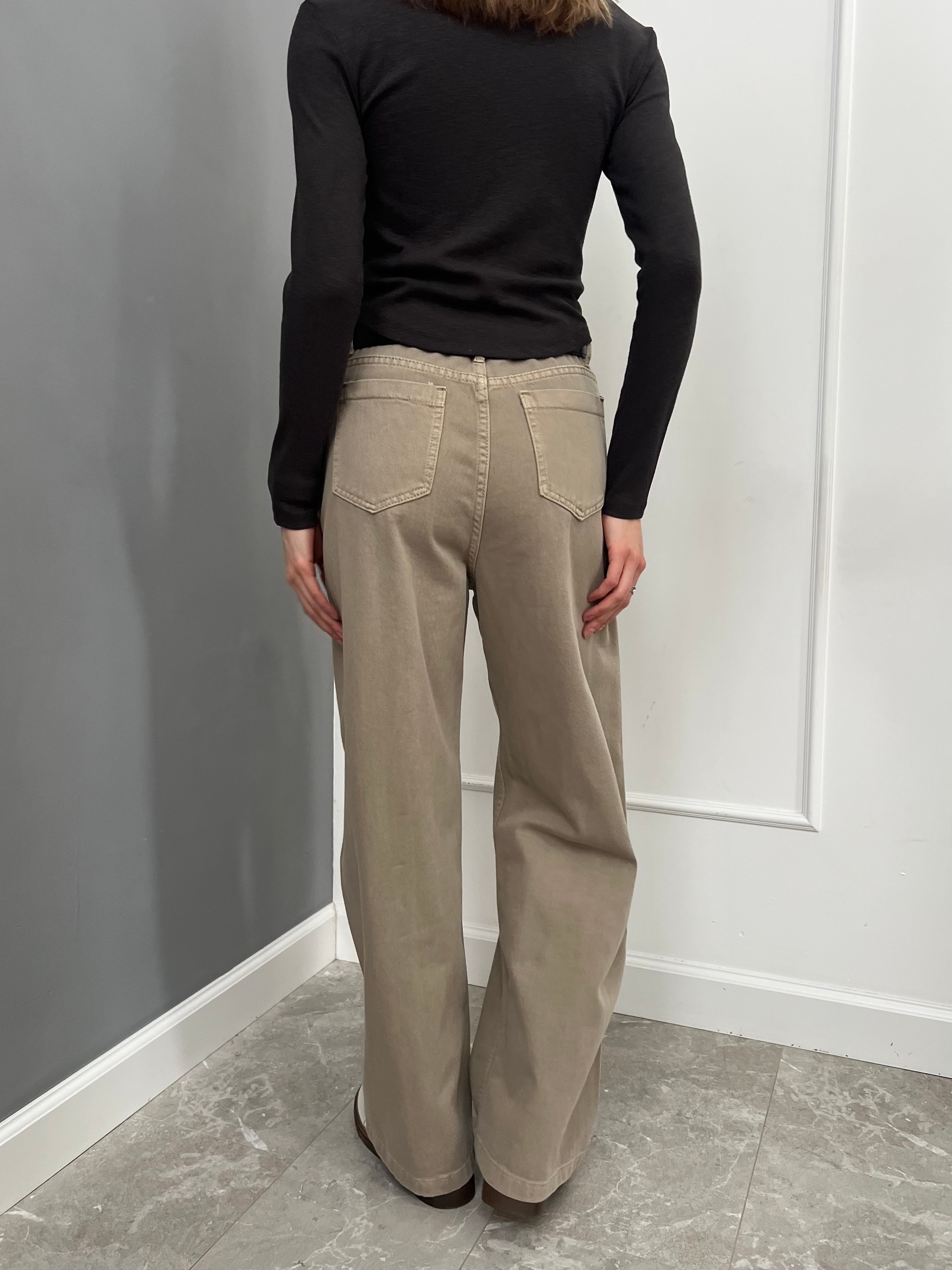 Джинсы YJY 331 строчка