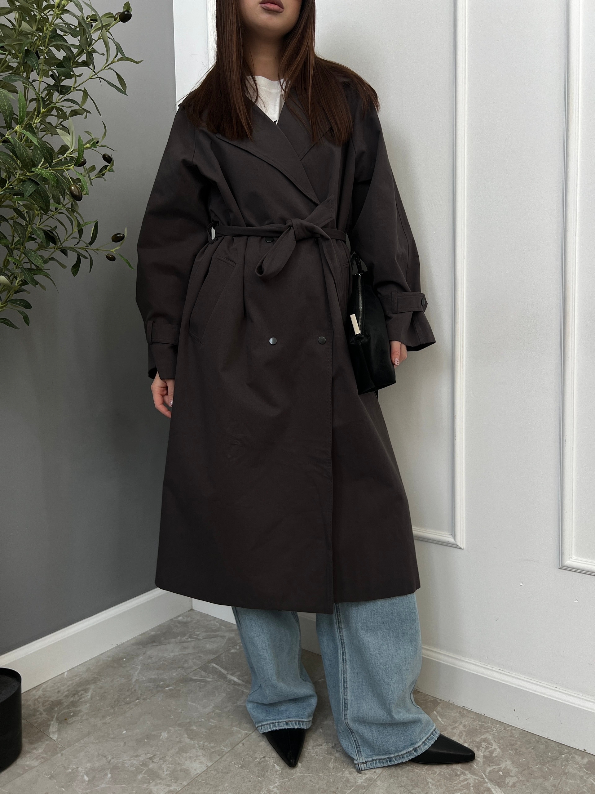 Тренч KXJ 5539 на заклепках