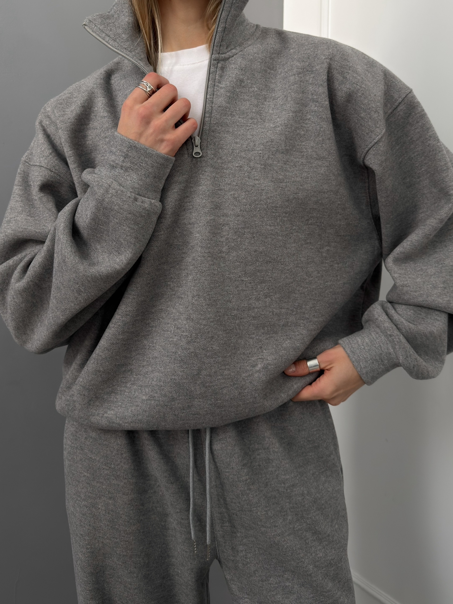 Костюм Cosmc 960 свитот ворот на молнии+брюки флис