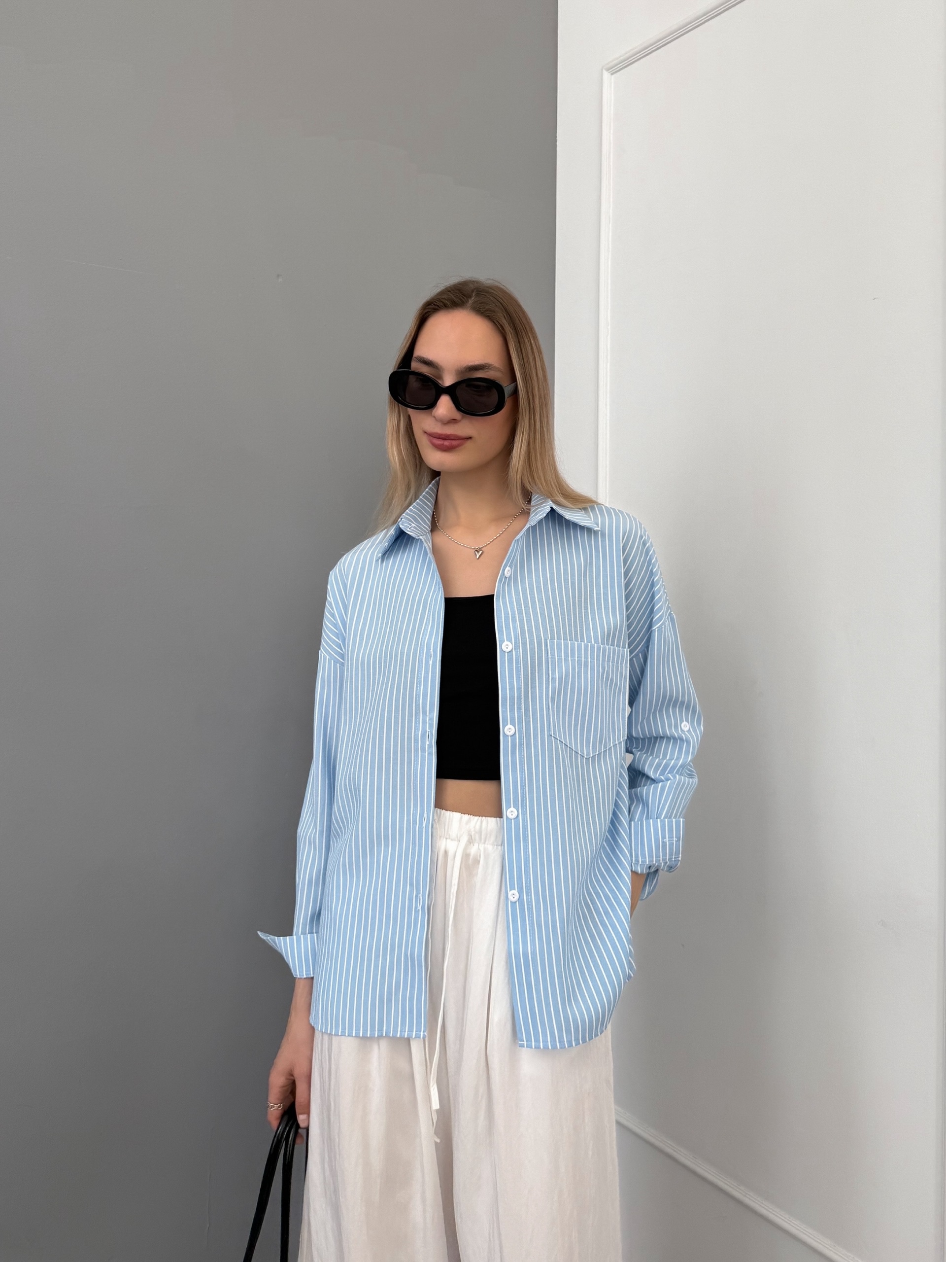 Рубашка Margo 058 в полоску