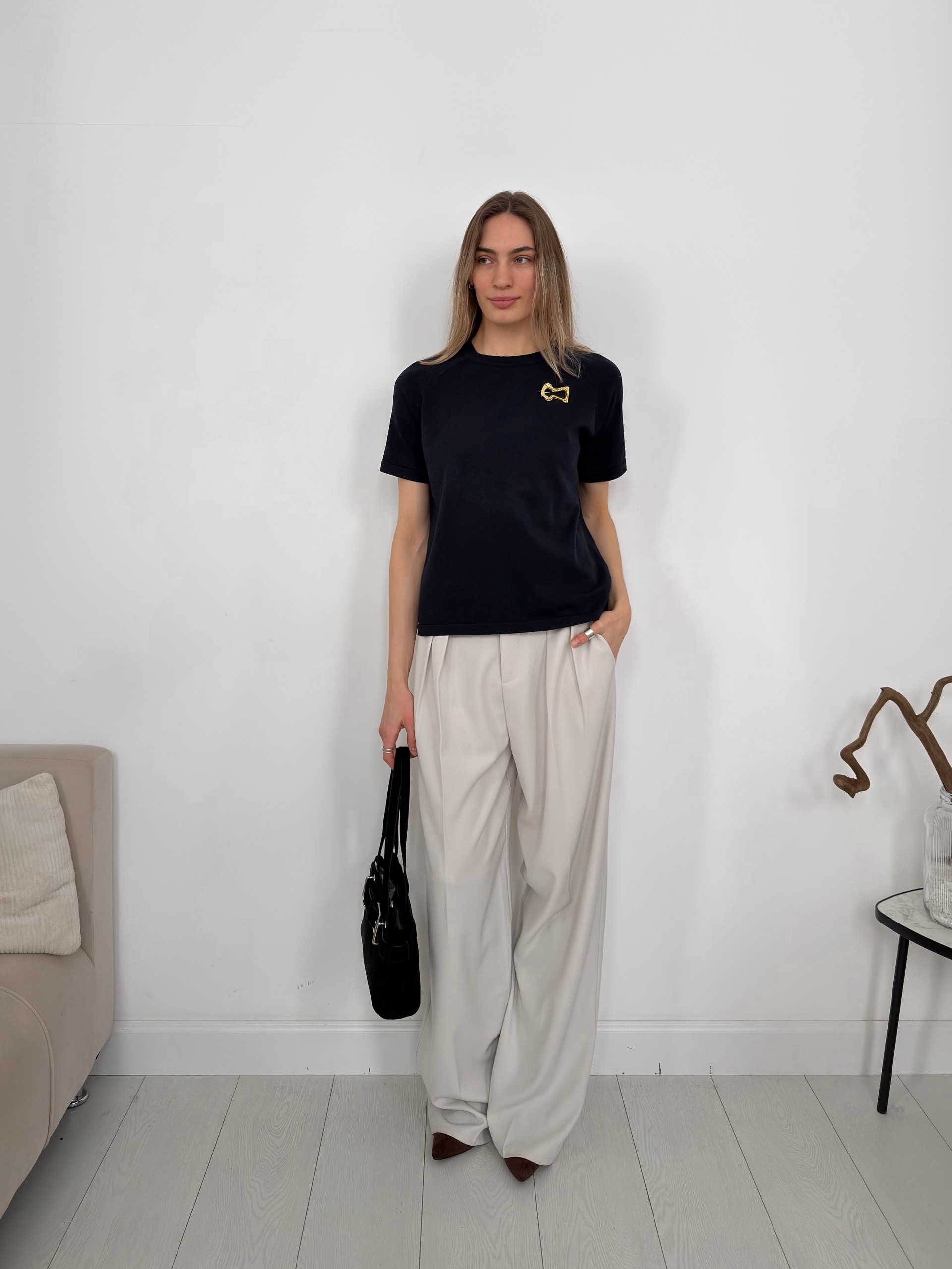 Футболка Korea 2230 + брошь