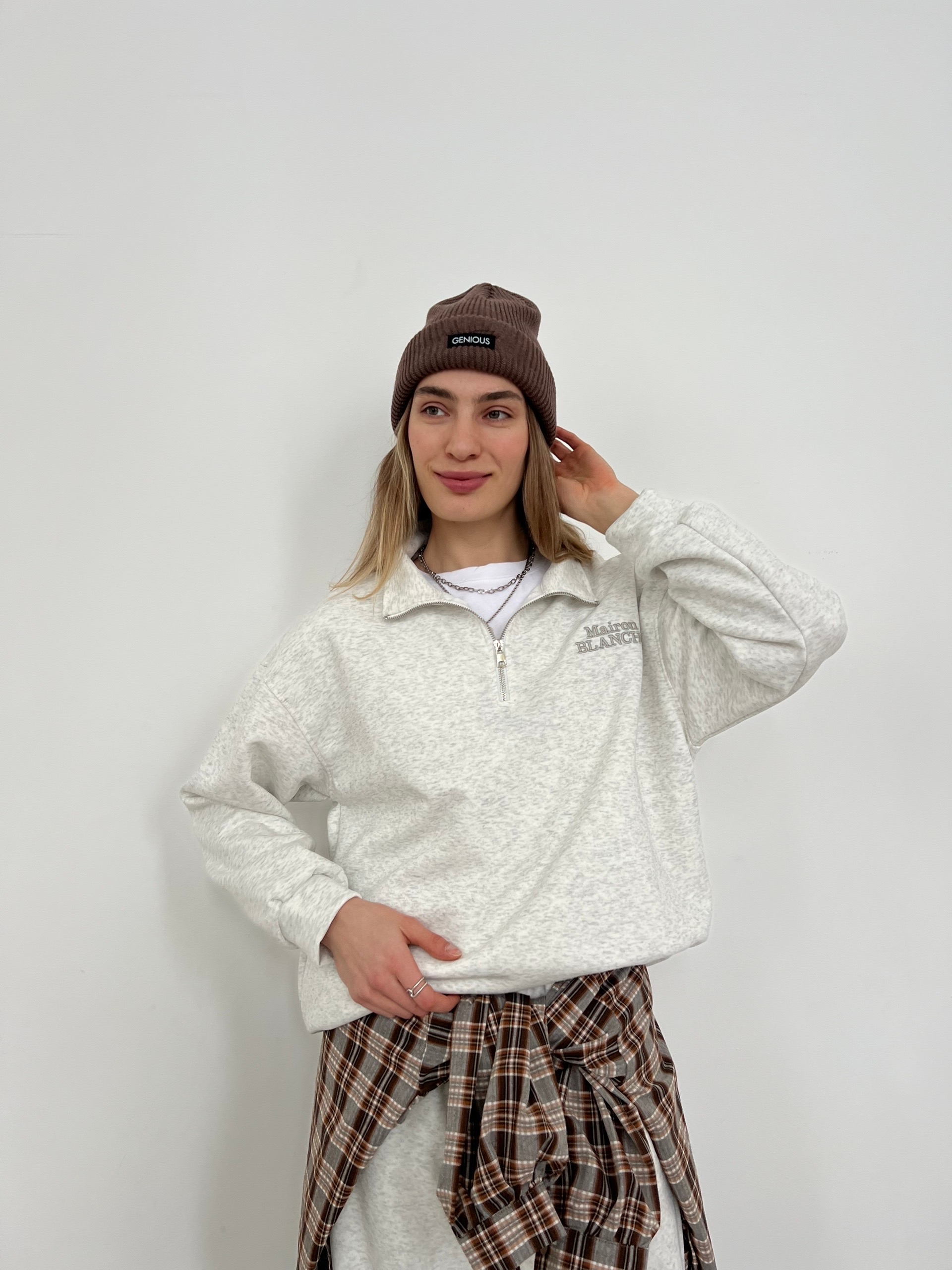 Костюм Korea 1777 Mairon Blanche свитшот+джогеры