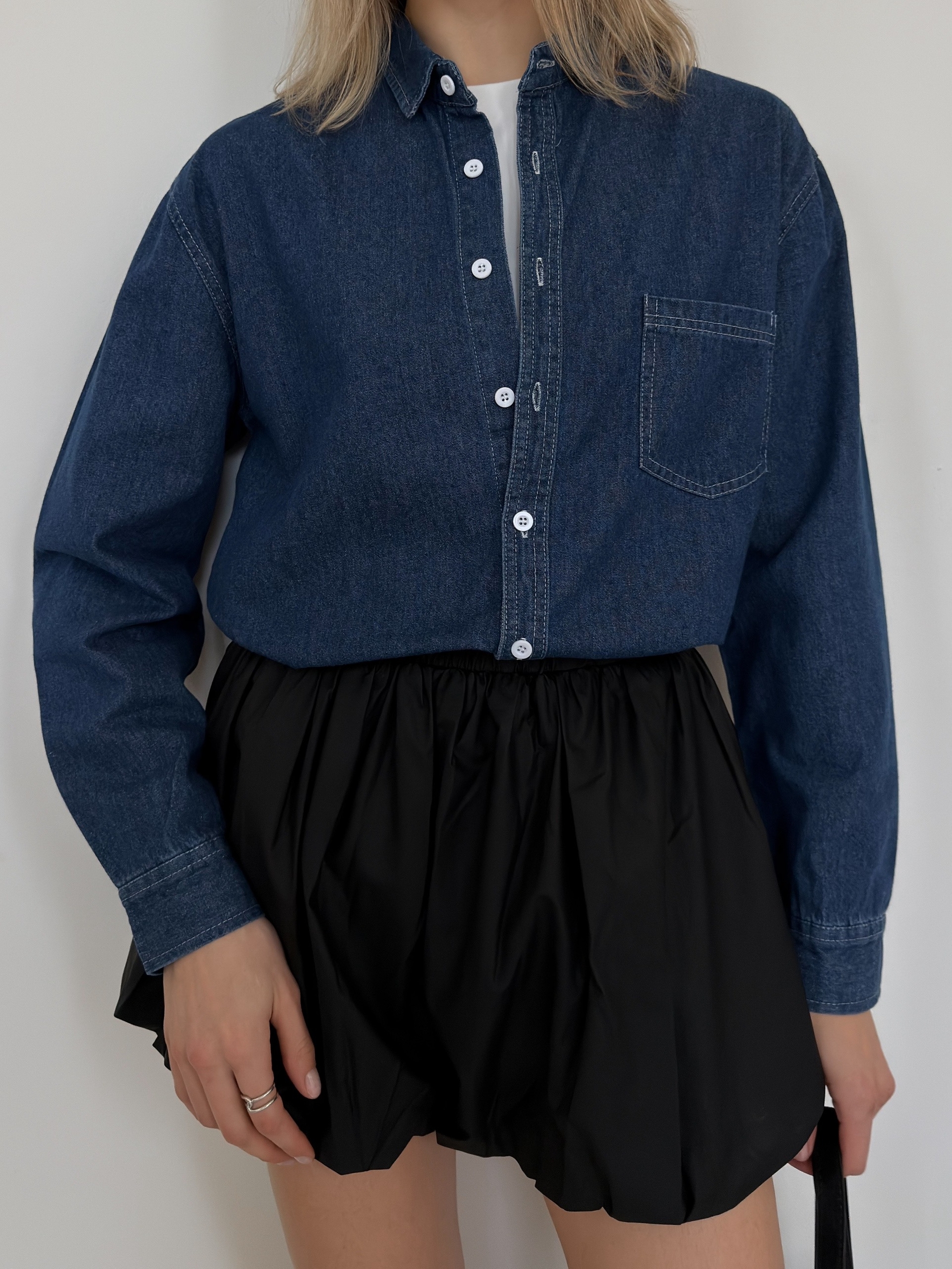 Шорты баллон 5515 кожа