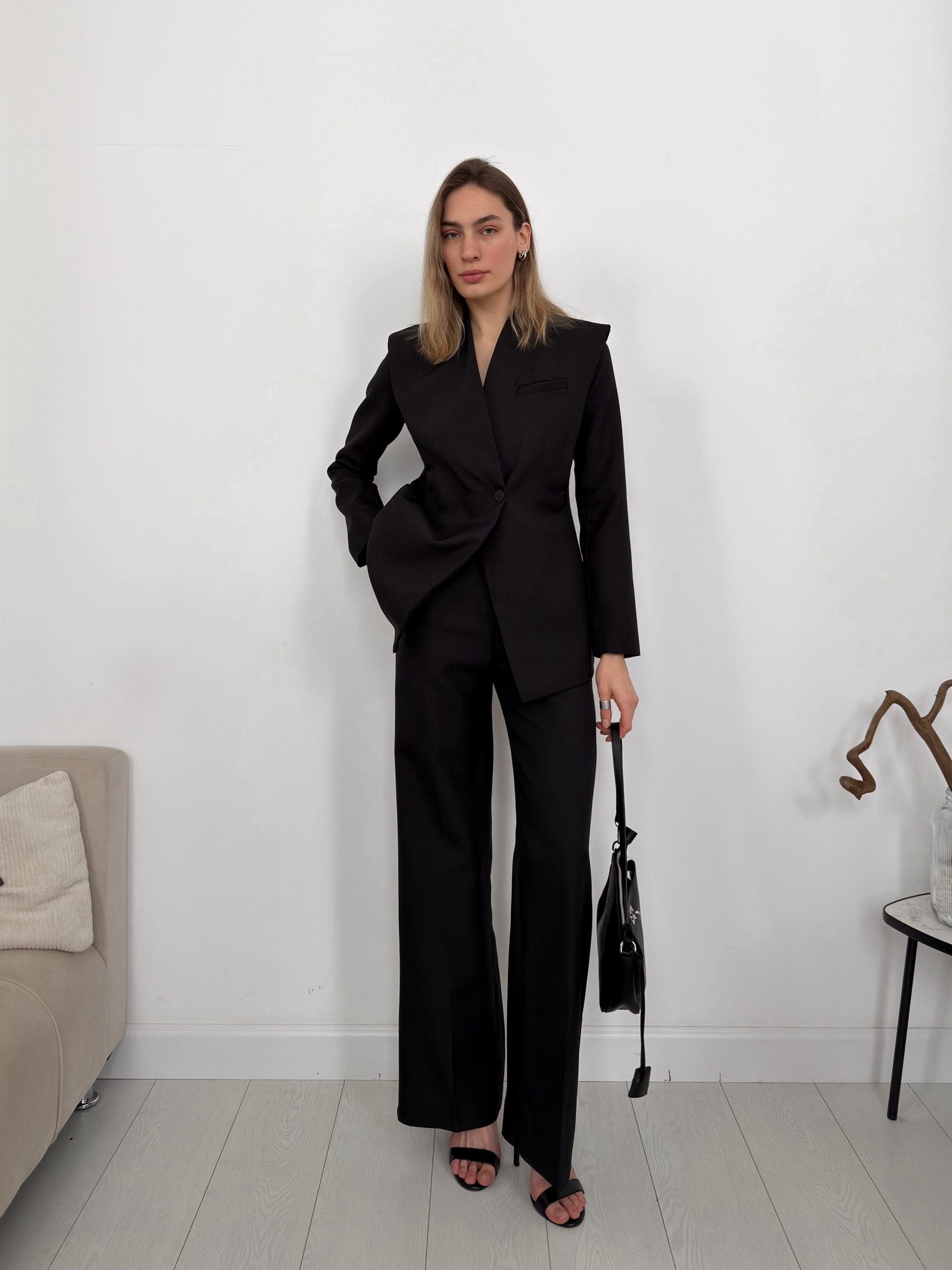 Костюм Мэдея жакет приталенный+брюки