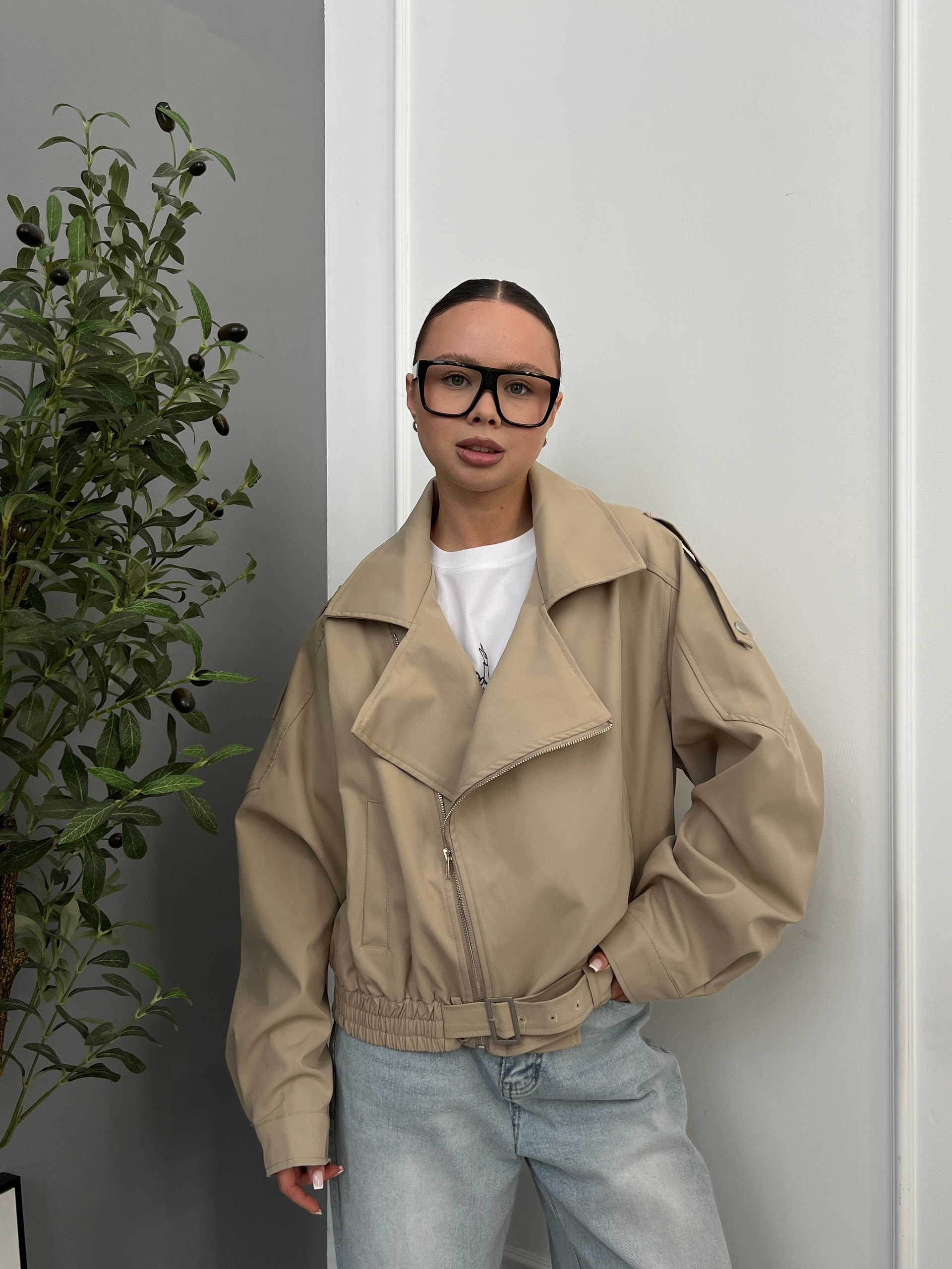 Бомбер QiaoYiDian 3063 молния с боку