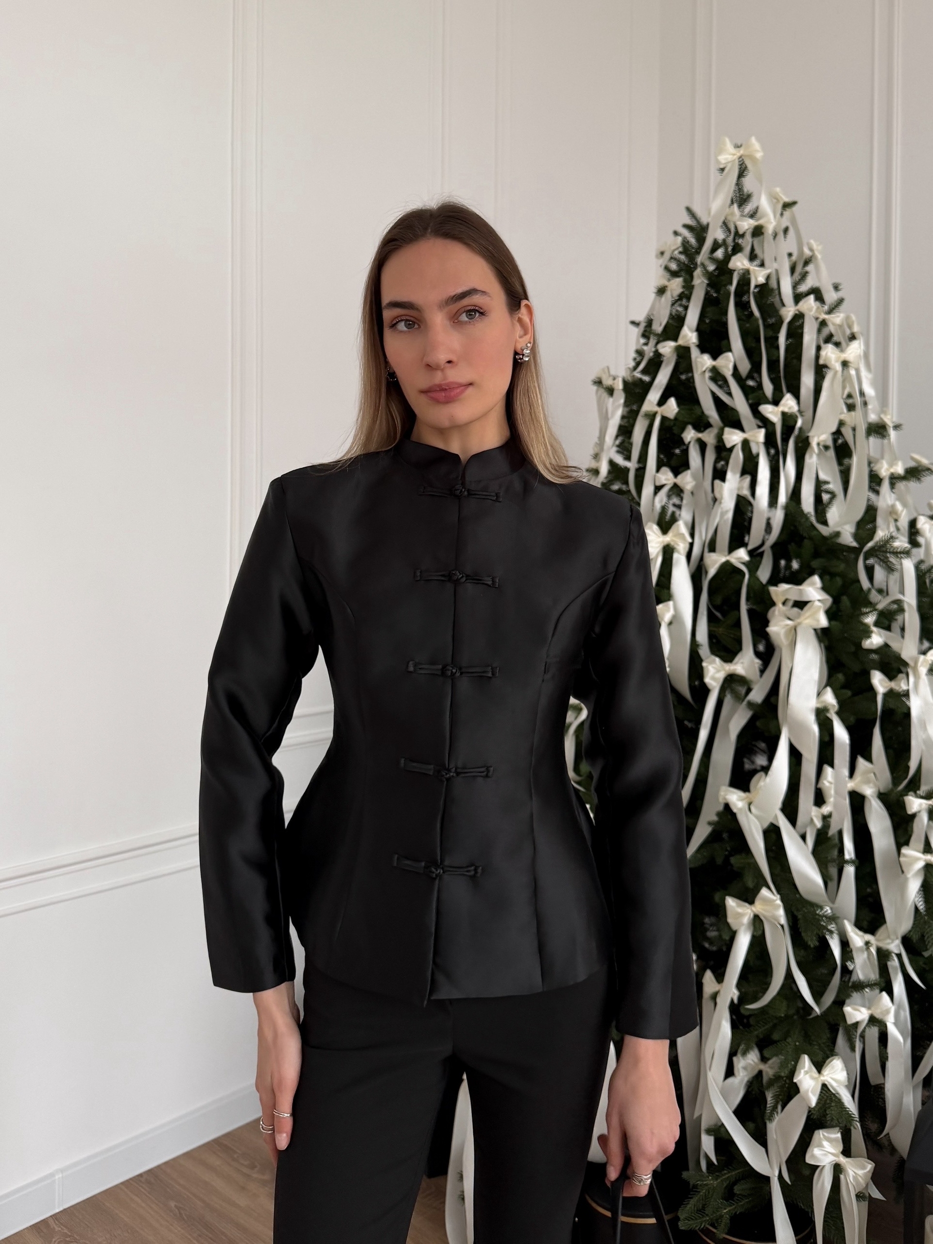 Жакет Talantova приталенный пуговки мягкие