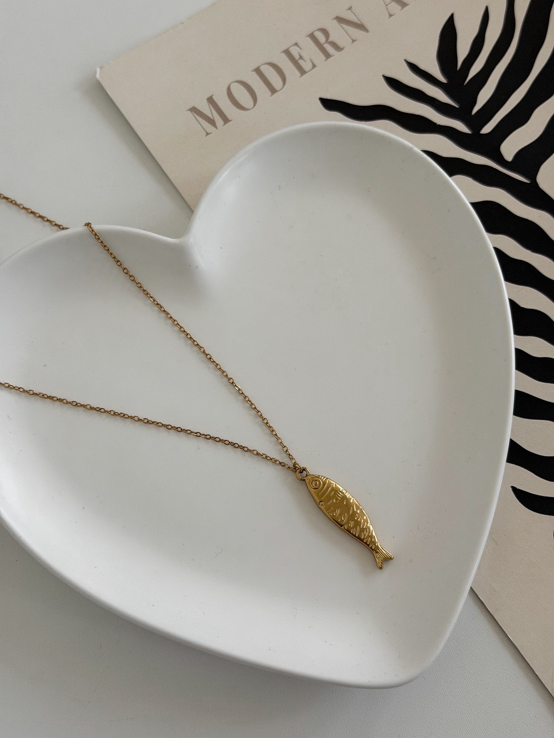 Цепочка подвеска рыба