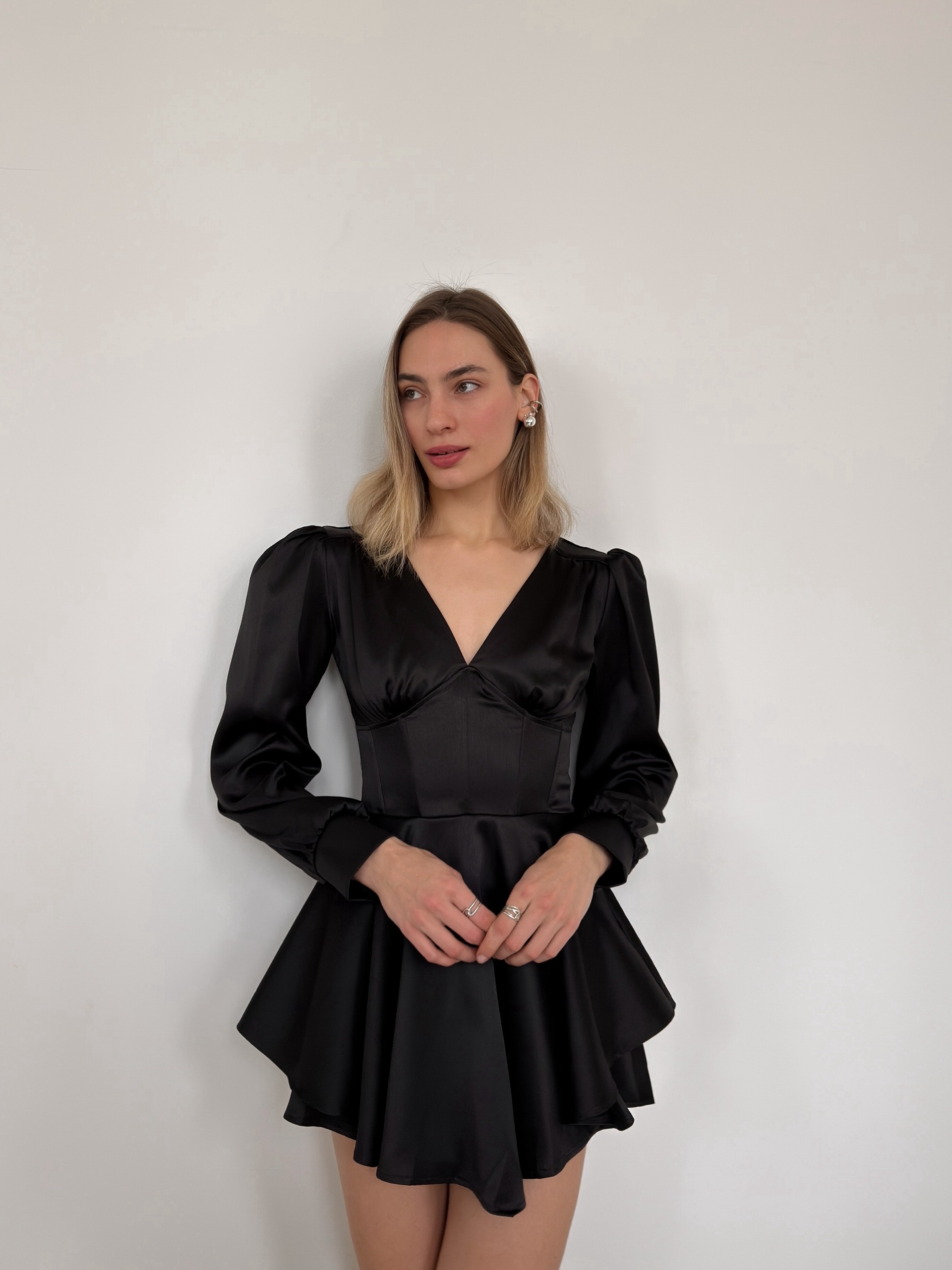 Платье-комбинезон Perfemme атлас