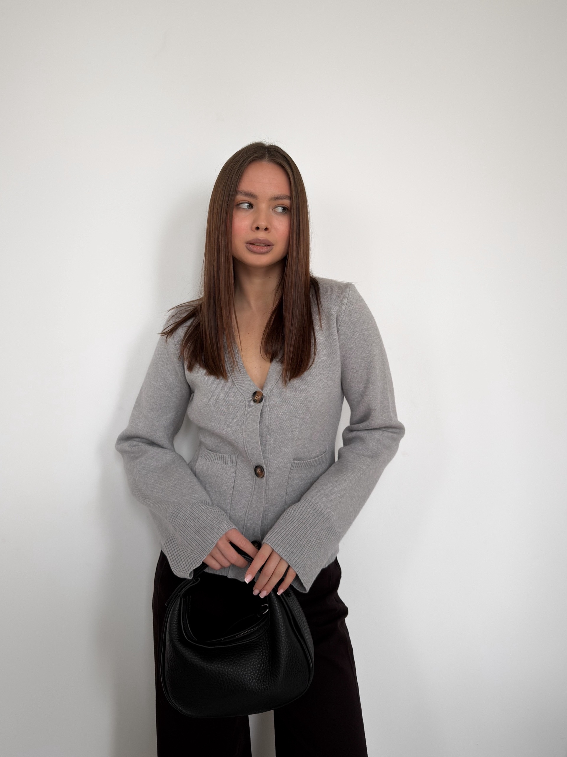 Кардиган AIKA 9019 приталенный