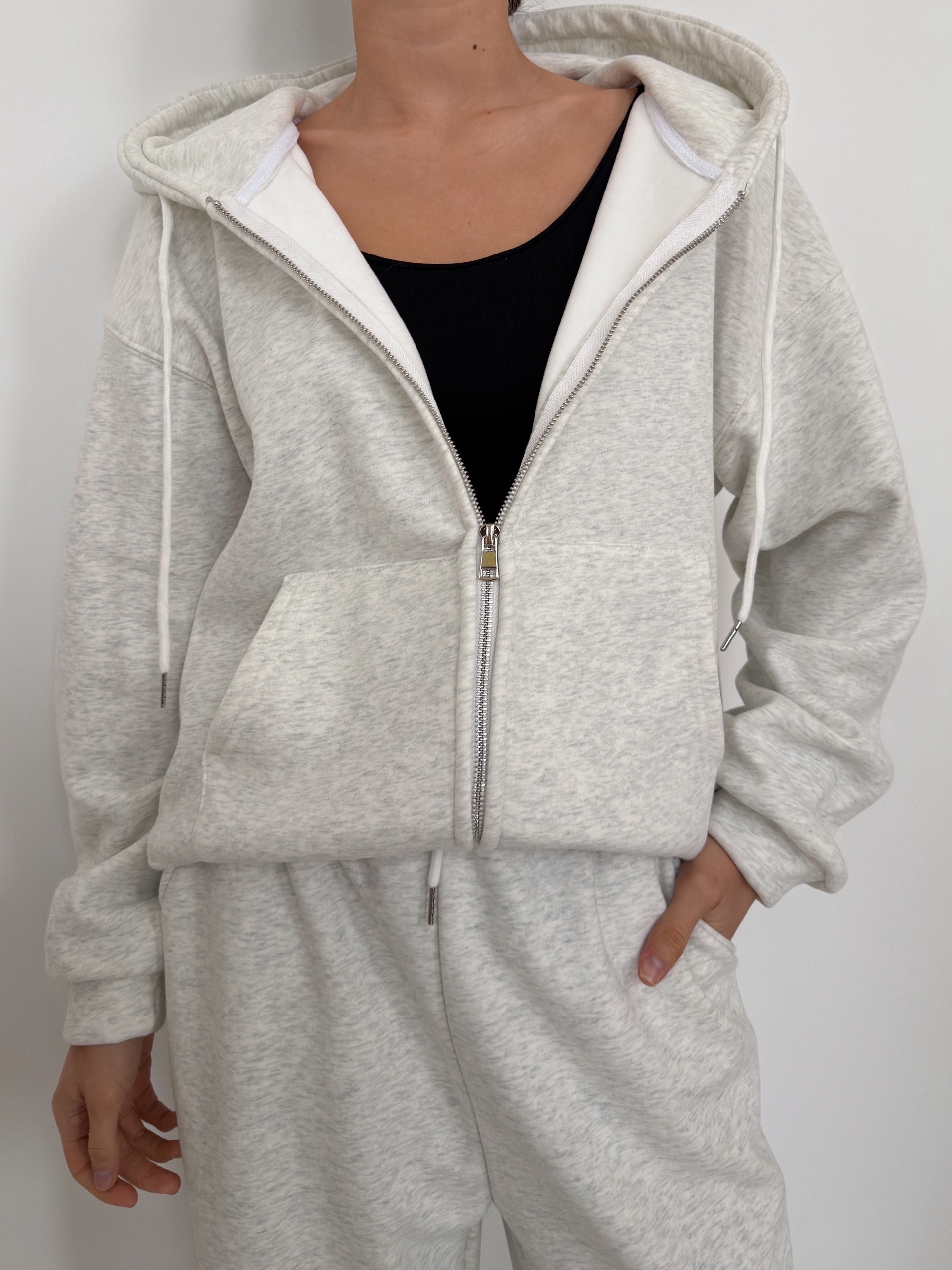 Костюм Korea 6508 худи+джогеры флис