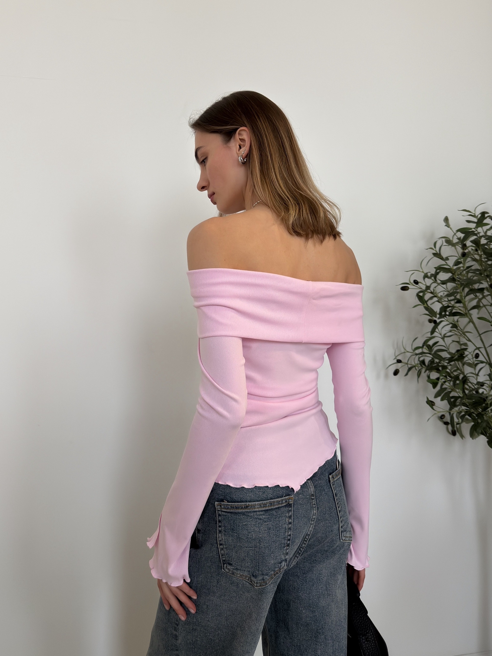 Кофточка Nama 604 подворот на плечах