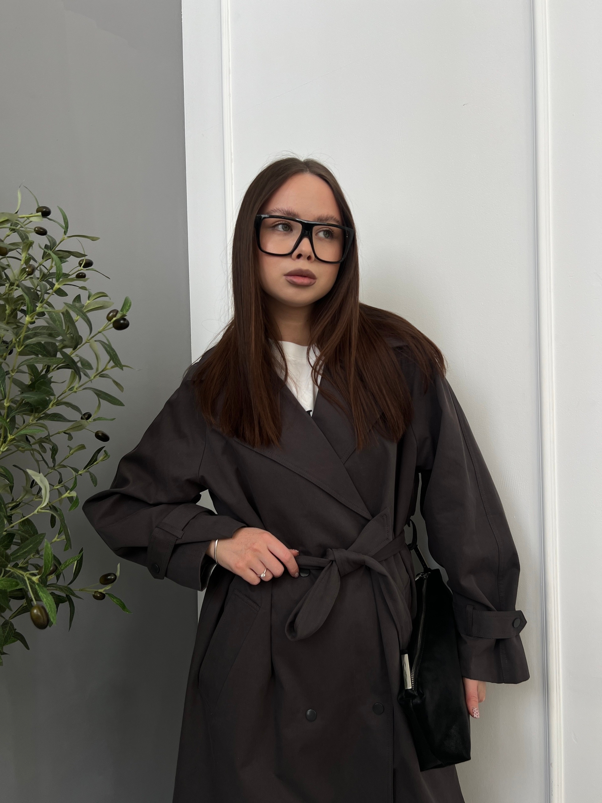 Тренч KXJ 5539 на заклепках