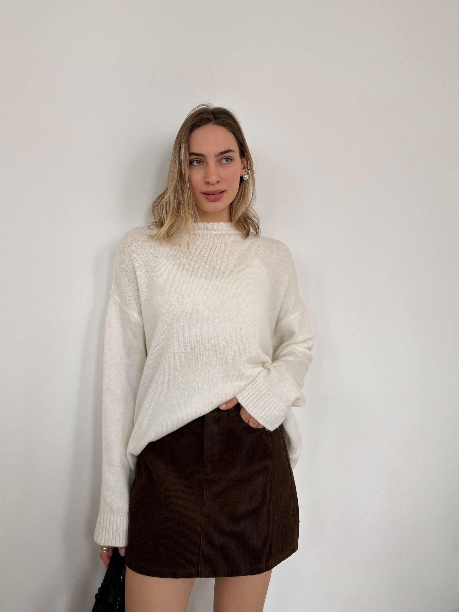 Юбка HANXI 8021 вельветовая