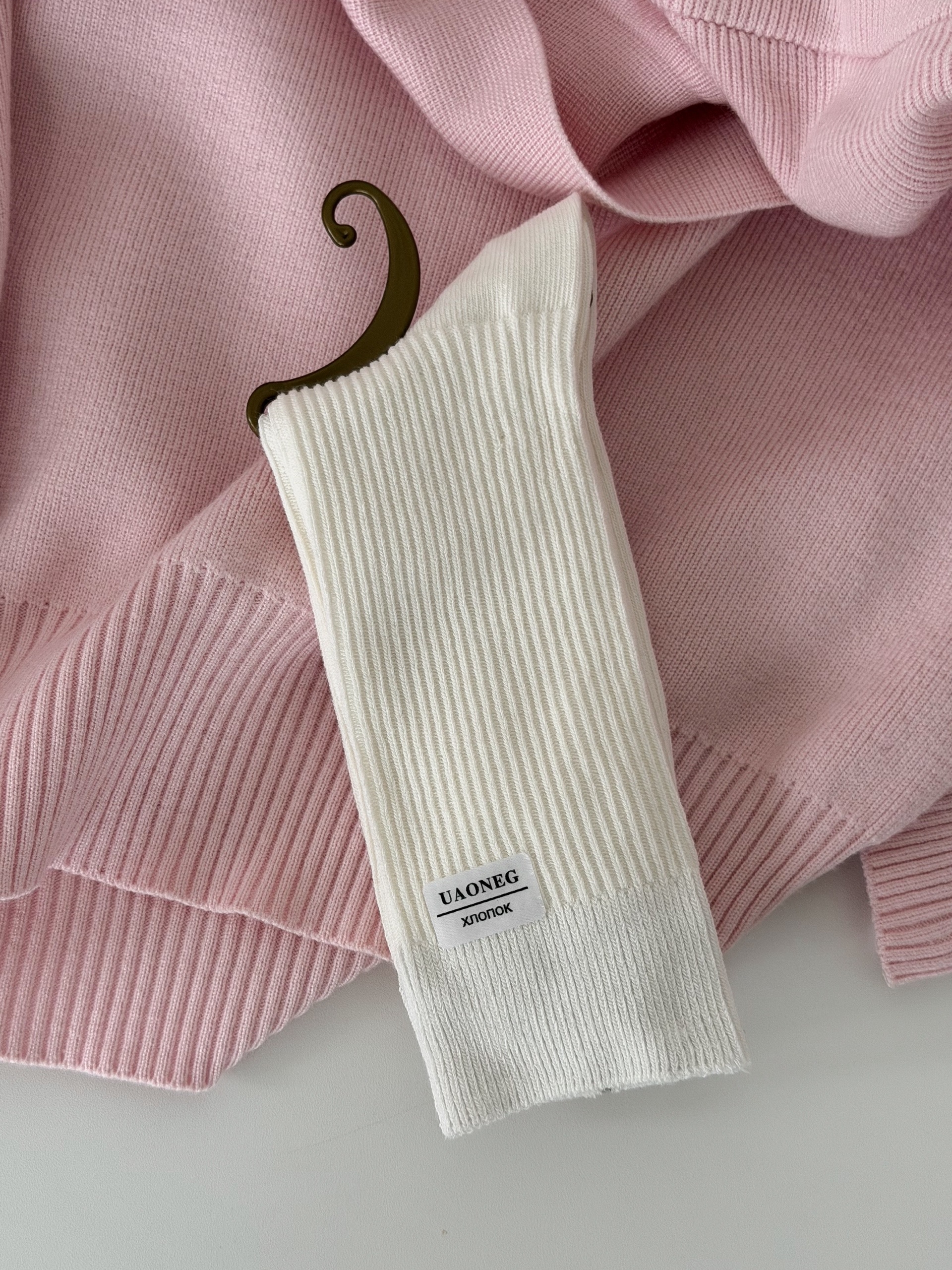 Носки Uaoneg x299 хлопок в рубчик